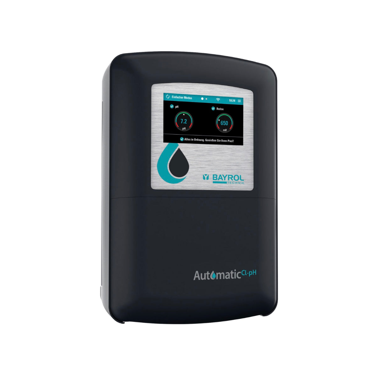 BAYROL Automatic Cl-pH Dosieranlage zur automatischen pH-Regulierung und Chlor-Dosierung für private Pools