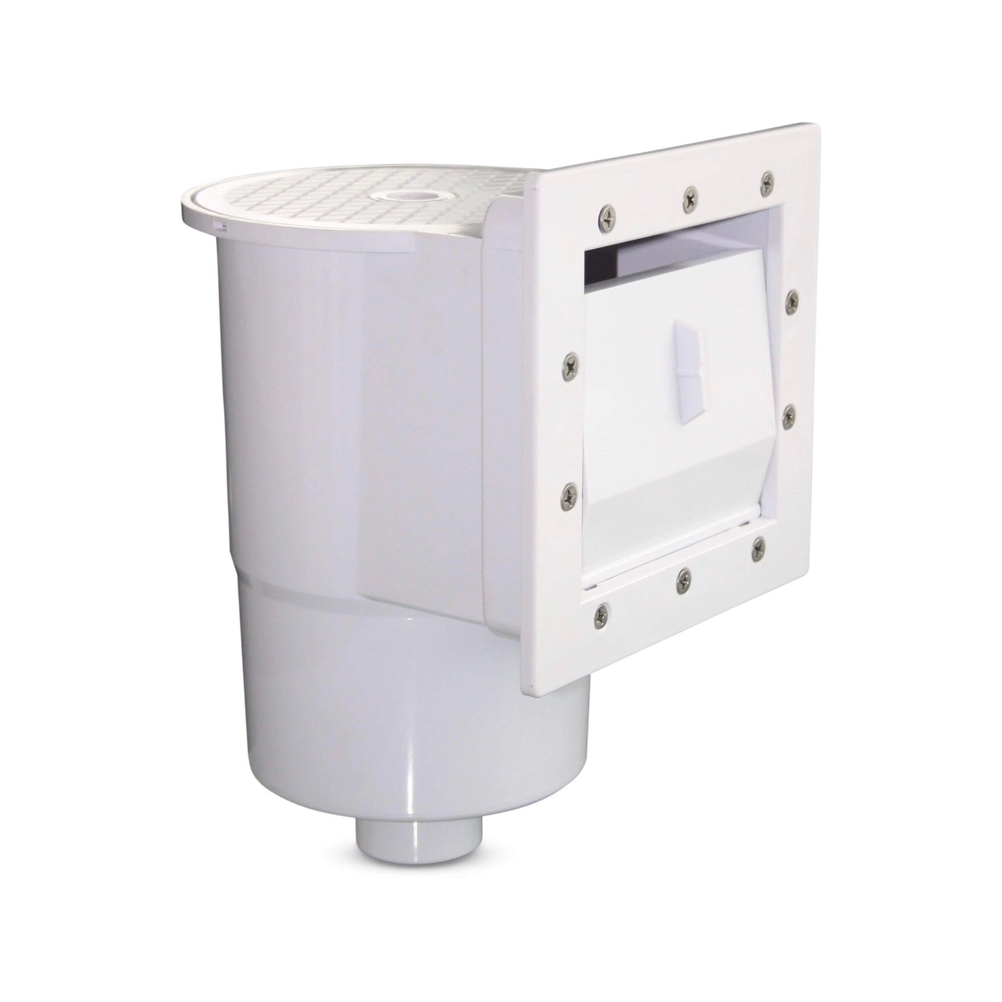Flotide Skimmer Compact in Weiß mit 1 1/2 Zoll Innengewinde