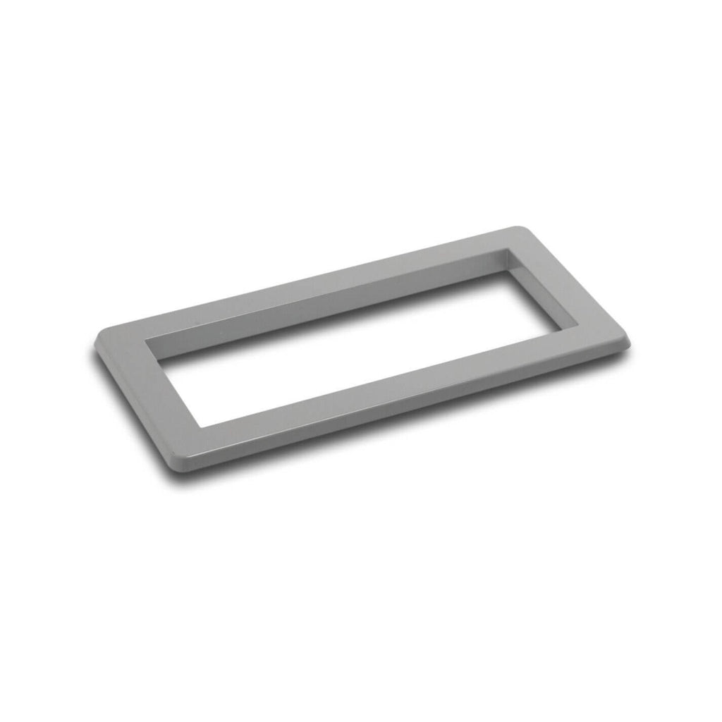 Ocean Flansch mit Blende für Skimmer in Grau 242 x 466 mm