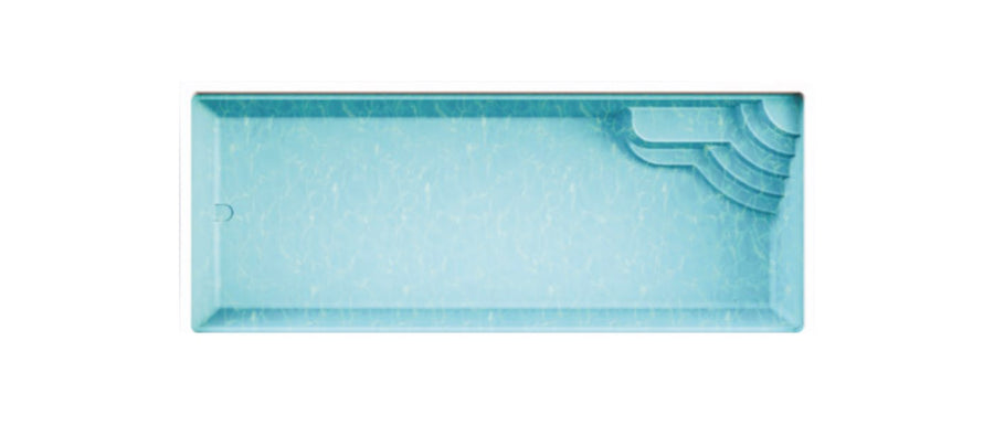 Poolbecken MENORCA 80 – Rechteckige Einstückbecken, 3,30 x 8,00 x 1,53 m